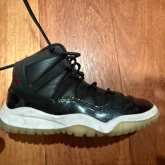 Authenticity Guarantee Nike Air Jordan 11 Retro BG '72-10' 2015 378038-002 11C - Picture 2 of 12